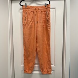 Athleta Cabo Linen Joggers VGUC